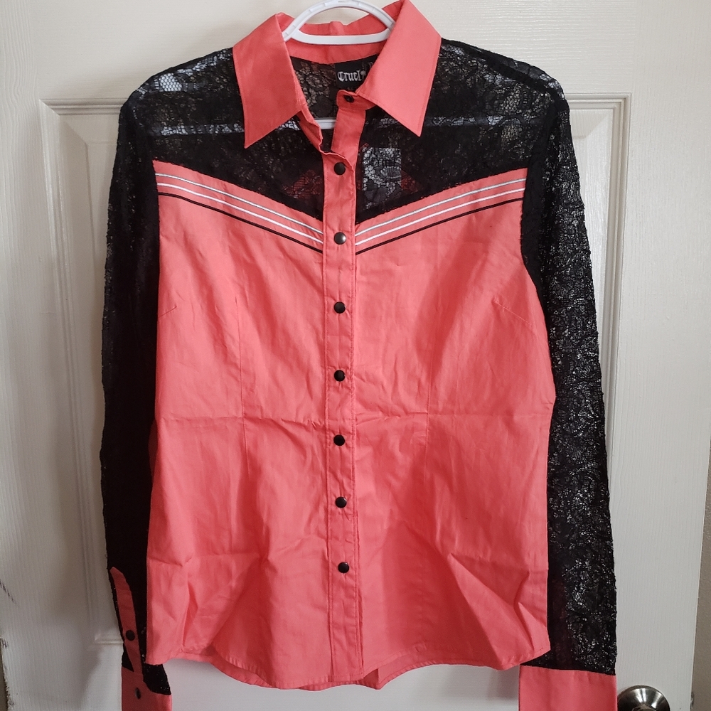 Cruel Girl button up shirt